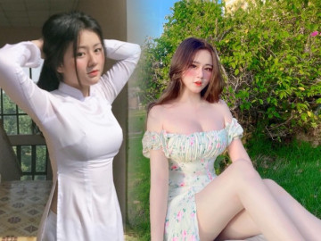 Hot girl áo dài lột xác sau 4 năm, body phổng phao với ba vòng nảy lửa “đốn tim” CĐM