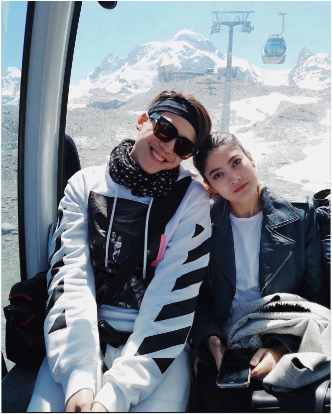 Margie và Pok là cặp đôi ngọt ngào nhất nhì làng giải trí Thái Lan.