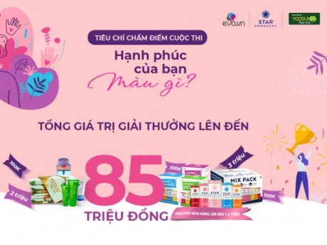 Tiêu chí chấm điểm cuộc thi Hạnh phúc của bạn màu gì?