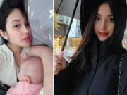 Bà bầu - Ở trời Tây không kiêng cữ kĩ sau sinh, Mai Hồ giờ gặp mưa là phải che kín mít