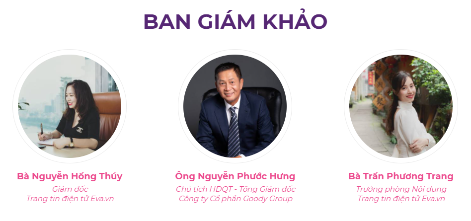 Bộ 3 BGK quyền lực cuộc thi “Hạnh phúc của bạn màu gì?”