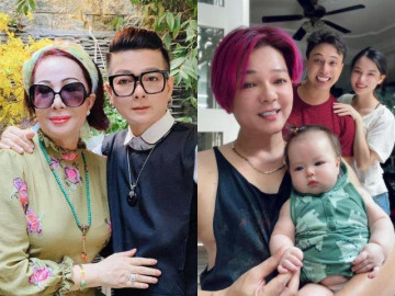 Người gần 30 năm bên cạnh Mr Đàm gây bất ngờ khi khoe cháu nội dù không có con