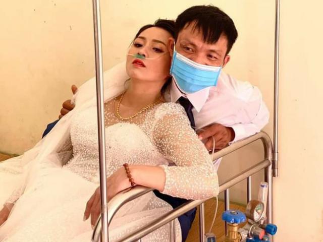 Cô dâu Nghệ An bất ngờ ngất xỉu, thở oxy gấp khi đang trên đường về nhà chồng