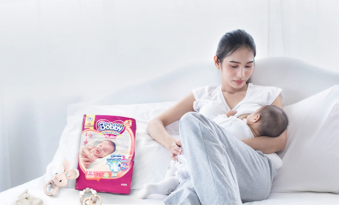 Cuộc cách mạng mềm mỏng đa chiều, thấm hút bất ngờ “gọi tên” tã dán Bobby Lõi nén Cotton-soft 3mm - 2