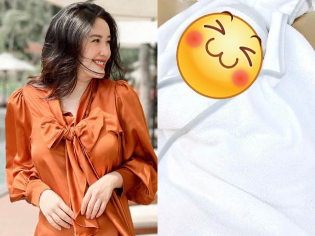 Bảo Thy vừa sinh đã khoe mặt con giống hệt bố đại gia, kể quá trình bầu bí khó khăn