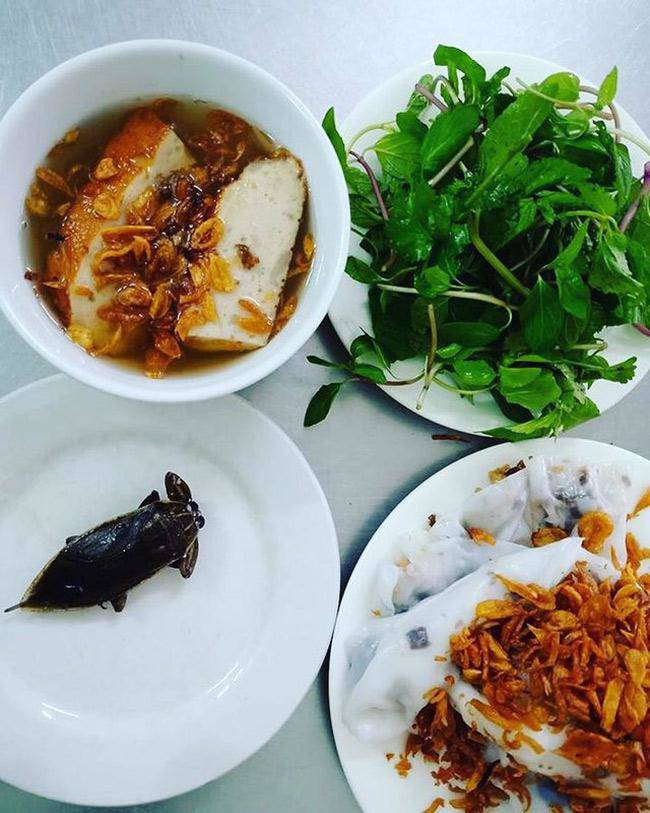 Bánh cuốn cà cuống trứ danh