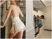 Làm mẹ - Mẹ mặc váy ngủ hở hang, con trai nói 1 câu khiến bà lập tức thay, thề không mặc lại