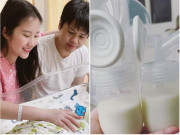 Bà bầu - Đau đớn vắt sữa, vợ đại gia Phan Thành lại không cho con uống sữa trữ đông vì "mùi ghê"
