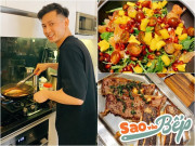 Bếp Eva - Lê Thúy mừng sinh nhật chồng nhưng ông xã giám đốc lại vào bếp thiết đãi toàn món xịn