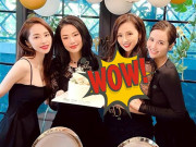 Thời trang - Mừng sinh nhật, Lã Thanh Huyền diện kín bưng bên hội bạn thân