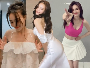 Lan Ngọc tích cực khoe ảnh lên mạng xã hội