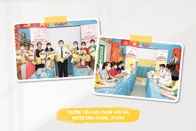 “Trạm hương Enchanteur” - Ngàn món quà trao đi, nhiều nụ cười nhận lại ngày Nhà giáo Việt Nam 20/11 - 2