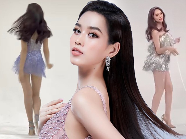 Đỗ Thị Hà catwalk với chiếc đầm lấp lửng nửa vòng 3, Hương Giang năm xưa còn lộ hàng