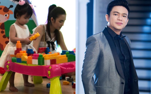 Cặp đôi từng bị đồn có chung 1 cô con gái.