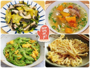 Bếp Eva - Hôm nay ăn gì: Bữa cơm 4 món ngon dễ nấu, có 1 món tặng chồng lai rai