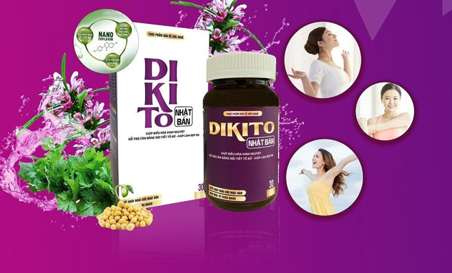 Viên uống Dikito không gây tác dụng phụ