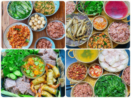 Mẹ đảm khoe cơm dưới 100k, có bữa chỉ 20k ai cũng kinh ngạc vì quá nhiều món ngon