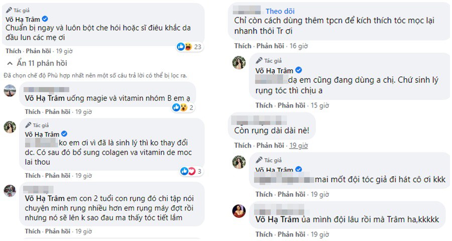 Võ Hạ Trâm than trời vì rụng tóc sau sinh, đi diễn phải tô màu lên đầu - 3