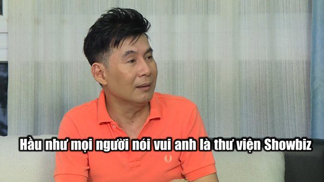 Anh đã cất công sưu tầm những tấm hình quý giá của nhiều nghệ sĩ.