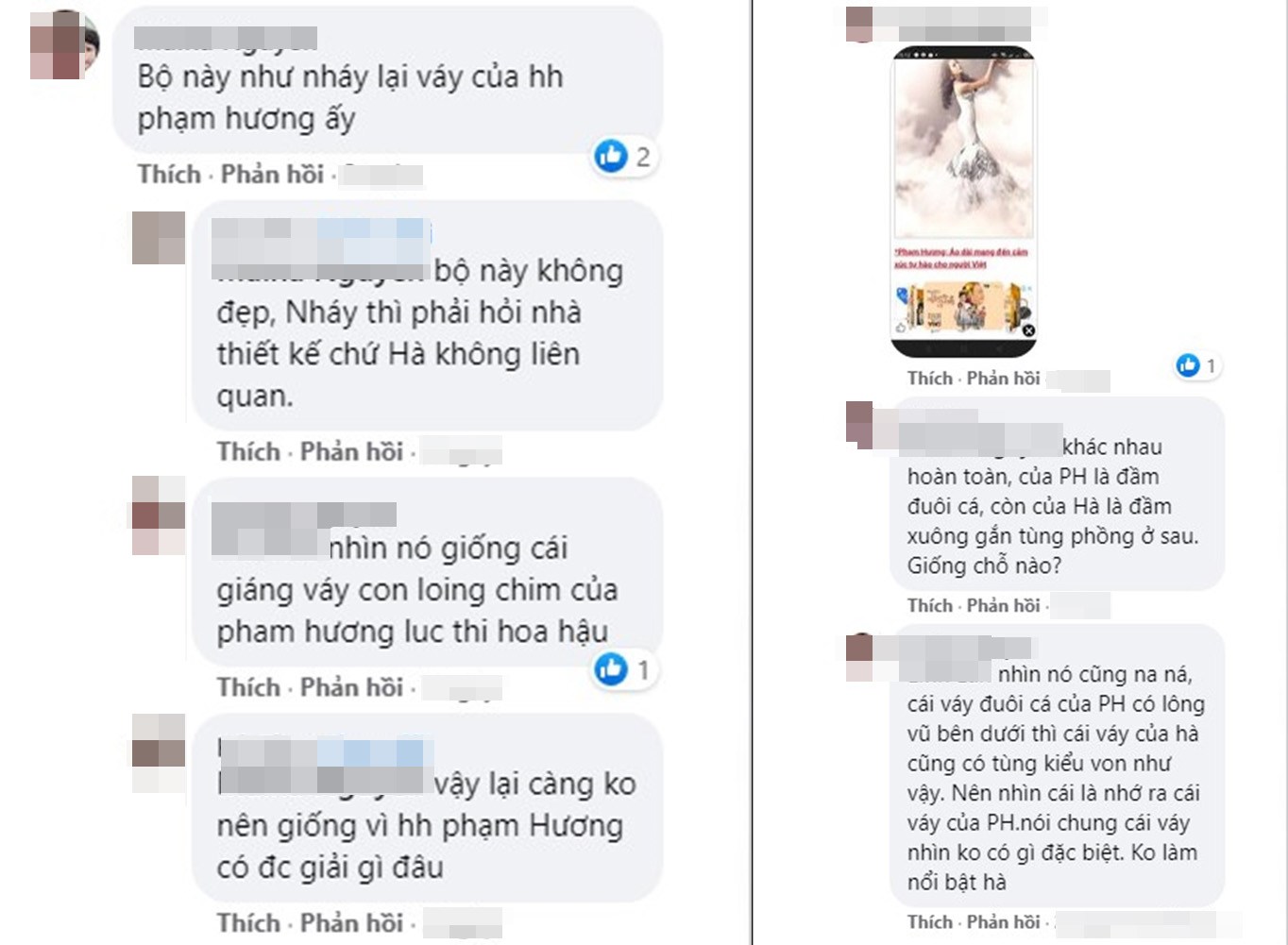 Vừa công bố, đầm dạ hội của Đỗ Thị Hà đã bị nghi đạo nhái, nghe fan bênh thấy thương - 5