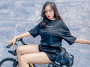Làm đẹp - Vòng một vẫn lấp ló siêu bốc lửa dù bà Tưng đã diện áo thun siêu rộng