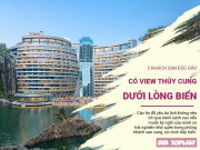 Xem ăn chơi - 5 khách sạn vô cùng độc đáo, có view đại cảnh thủy cung dưới lòng biển