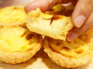 Cách làm bánh tart trứng thành công ngay từ lần đầu tiên
