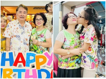 Kiếm tiền giỏi đẻ con xinh, Hải Băng được bố mẹ Thành Đạt cho 2 cây vàng, cưng như trứng