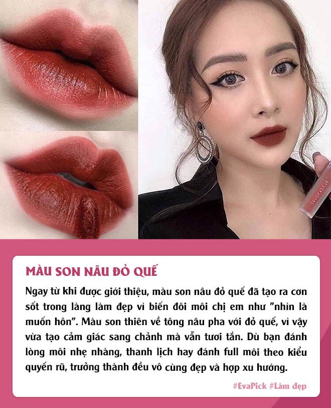 7 màu son đẹp mùa cuối năm, nàng tô đi làm hay đi tiệc đều bật thần thái, tông da - 1