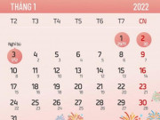 Tin tức - Tết Dương lịch 2022 người lao động được nghỉ bao nhiêu ngày?