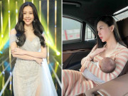 Bà bầu - Mang bầu, hotgirl "Người ấy là ai" ăn cơm chan nước mắm, sau sinh vừa chăm con vừa bán hàng