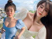 Thời trang - Diện váy ép ngực lên tận xương quai xanh, hotgirl ngái ngủ trên tầng thượng nhận tương tác khủng