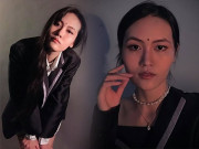 Làm đẹp - Gái xinh Quảng Ngãi "thách thức" Lương Thuỳ Linh với chiều cao 1m81, đôi chân tựa kiếm Nhật