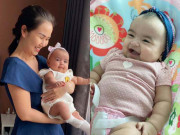 Giải trí - Con gái Võ Hạ Trâm có góc nghiêng "trời ban", 4 tháng tuổi diện đồ của mẹ vừa như in