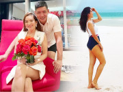 Làm đẹp - Vợ đại gia Bình Minh "thay da đổi thịt" sau mùa dịch, cân đẹp bikini không phô chút mỡ thừa