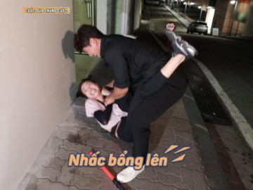 Lan Ngọc lầy lội đu lên người Jong Kook, dàn sao Running Man Việt bị xé bảng tên trong nháy mắt