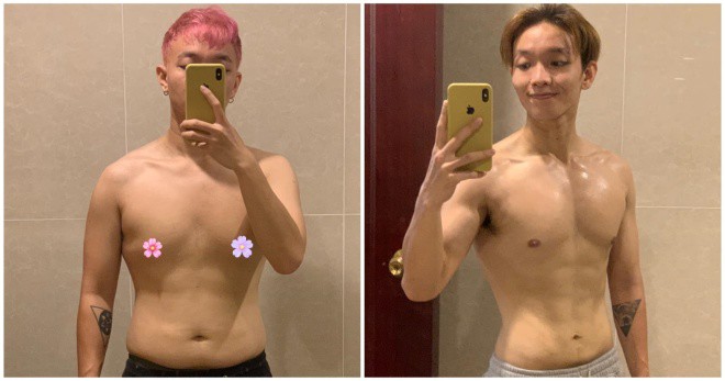 Trước đó, Hoàng Dũng gây chú ý khi khoe hình ảnh bụng 6 múi trên mạng xã hội. Đây là thành quả tập luyện của nam ca sĩ sau thời gian khá dài, và cũng là lần hiếm hoi Hoàng Dũng khoe thân với người hâm mộ. 