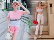 Thời trang - Có một gam màu Lệ Quyên cứ kết thân là trông sến rện, diện đồ hiệu mà ngỡ đồ bộ