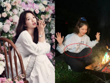 Vừa công bố kết hôn, có bầu, Park Shin Hye bị soi ảnh lộ dấu hiệu mang thai từ trước