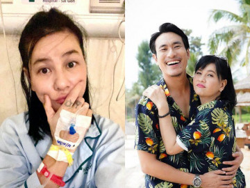 Không chỉ bị đồn qua đời khi nhập viện, Cát Phượng còn vướng tin đã toang với Kiều Minh Tuấn