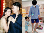 Làm mẹ - Ở ngoài là doanh nhân BĐS hào nhoáng, chồng Á hậu Hoàn vũ về nhà đúng chất bố bỉm sữa