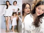 Làm mẹ - Nhan sắc đẹp không chỗ chê của con gái vừa tròn 18 tuổi, cao 1m82 của Phạm Quỳnh Anh