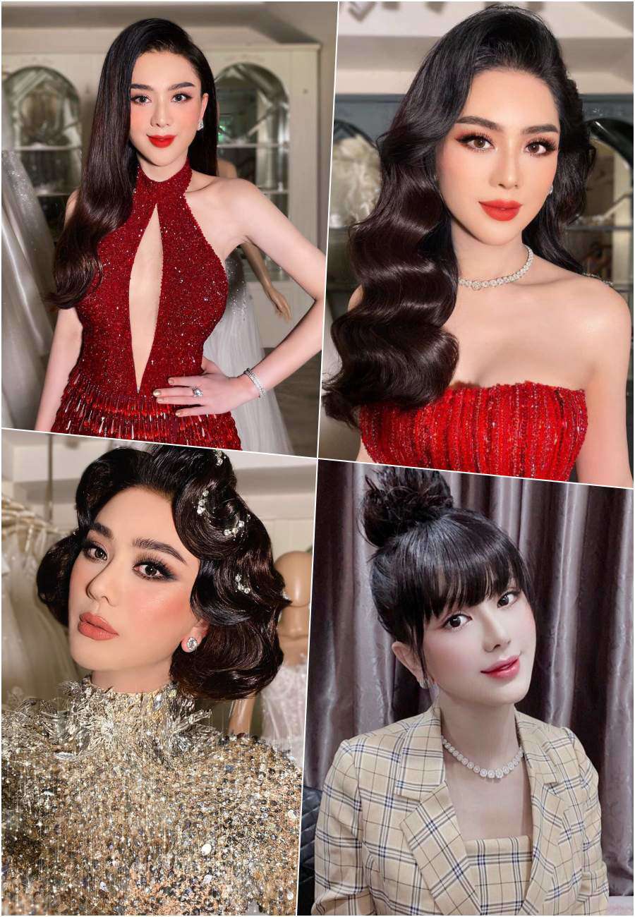 Đổi kiểu tóc mới, Lâm Khánh Chi đẹp như búp bê, ngỡ chị em song sinh Hương Giang - 8