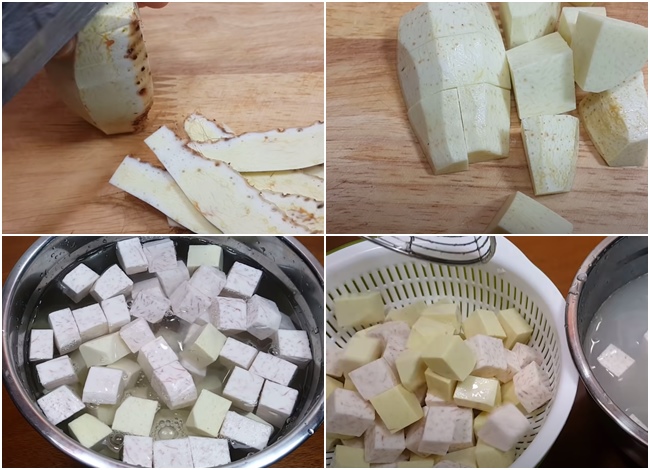 Cách nấu chè khoai môn ngon dẻo ăn bùi bùi cực thích - 2