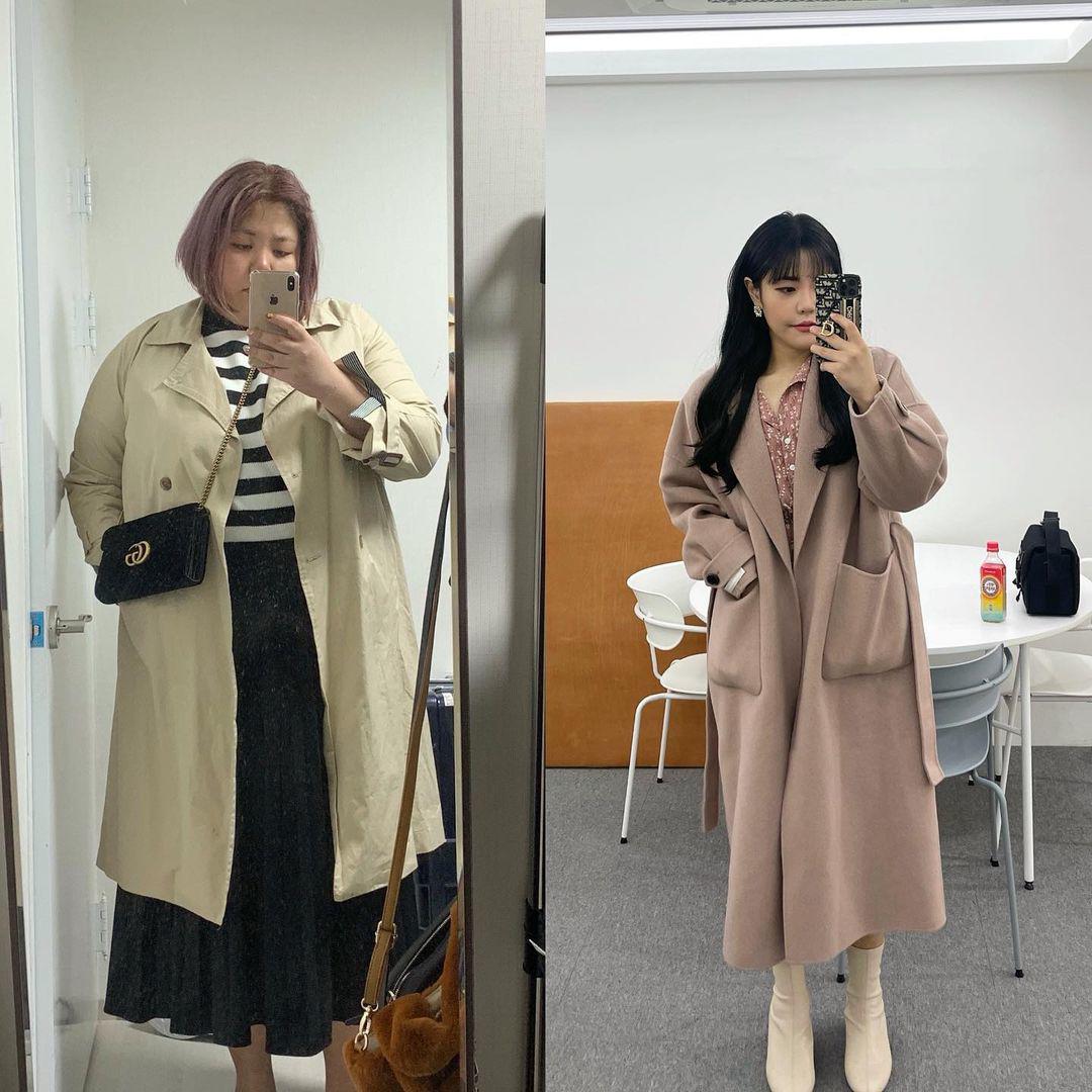 Khi gầy, áo quần mặc lên vừa vặn và trông sang chảnh hơn.