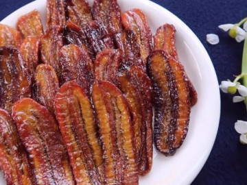 Cách làm mứt chuối chín, xanh ngon dẻo tại nhà