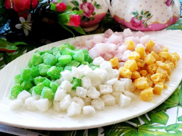 Cách làm mứt dừa viên không bị chảy nước ngon dẻo đãi Tết