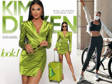 Kim Duyên mất ngủ trước thềm Miss Universe, đạp liền tù tì 43km đốt mỡ, ép dáng thon