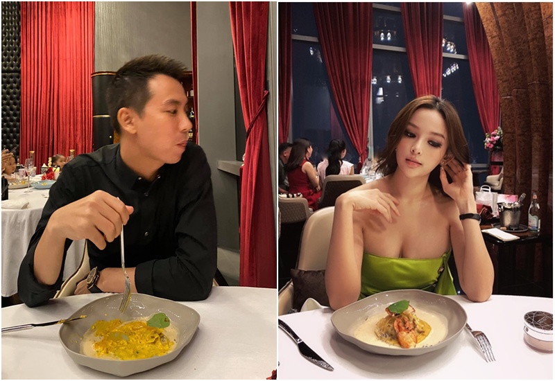 Cựu hotgirl kết hôn với chàng thiếu gia Quang Huy - đại gia Sài thành nên hot girl Hà thành nghiễm nhiên trở thành dâu hào môn.
