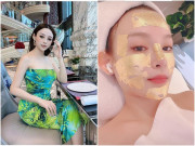 Làm mẹ - 28 tuổi sinh 2 con cho đại gia ngành khách sạn, Huyền Baby đắp mặt bằng vàng để trẻ hơn